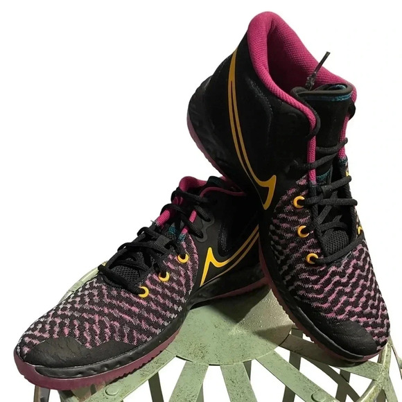 Nike Kevin Durant Trey 5 VIII 'Black Cactus Flower' Basketball Shoes - Picture 2 of 8